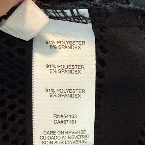 Calvin Klein Swim Black Mesh Cover-up - Picture 8 of 8